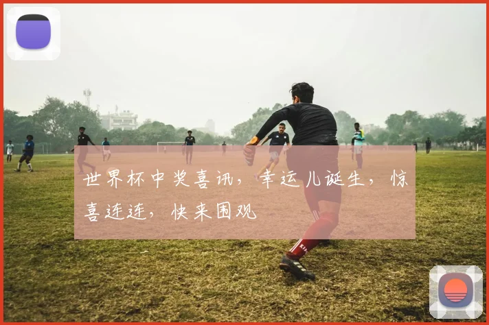 世界杯中奖喜讯，幸运儿诞生，惊喜连连，快来围观